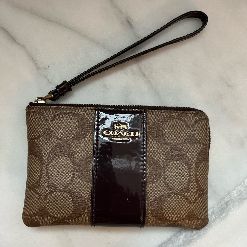 Coach Wristlet - lightly used but like new condition.